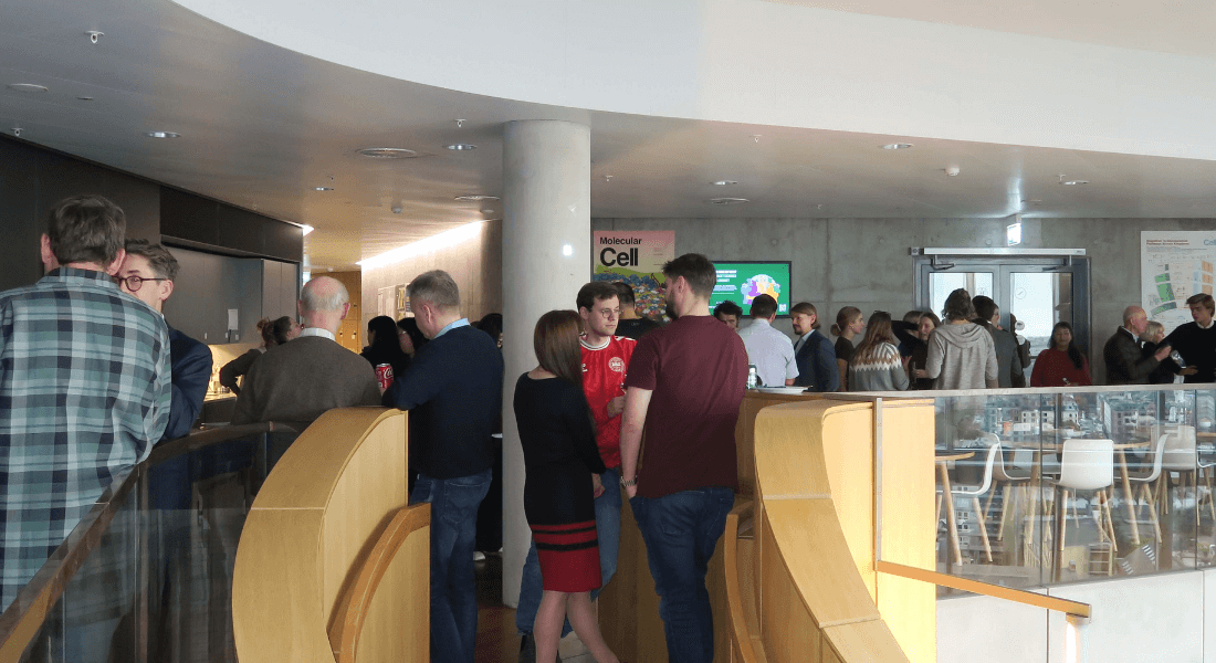 People at the openingen of the Copenhagen Center for Glycocalyx Research